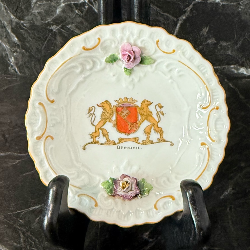 1930’s VON SCHIERHOLZ German Porcelain Decorative Plate